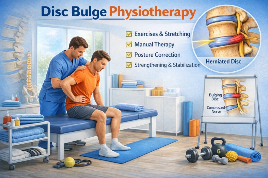 Disc bulge treatment